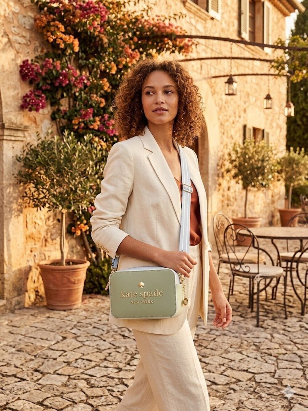 NWT Kate Spade crossbody.  2 in stock: specify black & white or sage & white